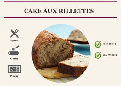 Cake aux Rillettes
