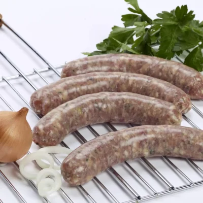 Chipolatas-oignons-persil-x8-1kg-Les-Gorronnaises