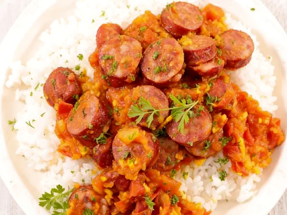 Recette Rougail saucisse Les Gorronnaises